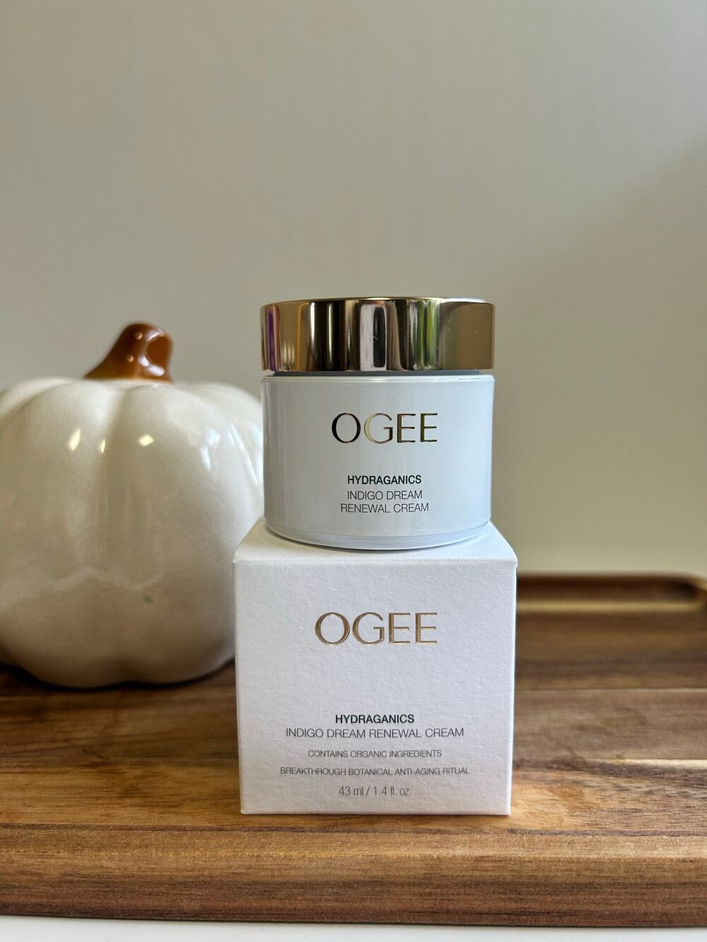 Ogee Hydraganics Indigo Dream Renewal Cream Full Size 43ml / 1.4 fl oz NIB